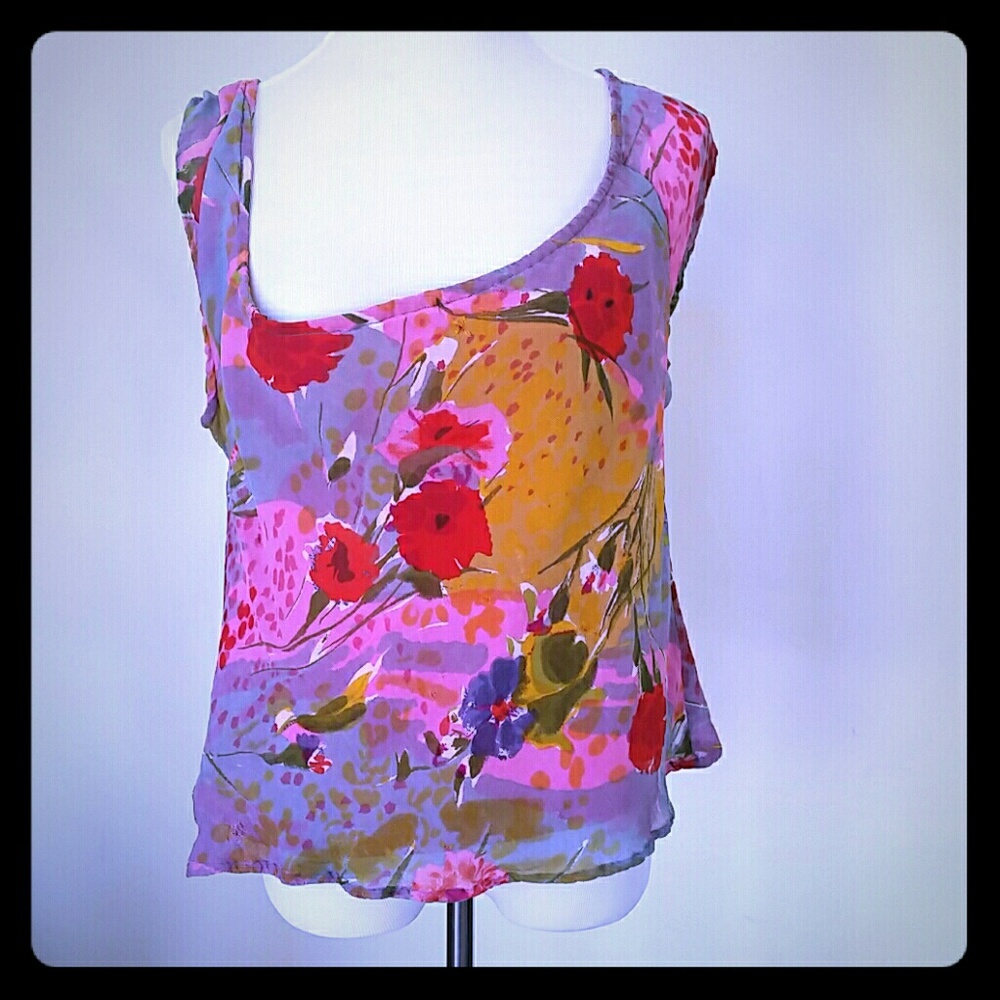 Millennium floral top.